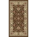 Concord Global 5 ft. 3 in. x 7 ft. 3 in. Chester Oushak - Brown 97085